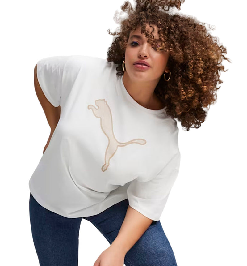 T-shirt M/C Casual Puma Her Graphic Tee