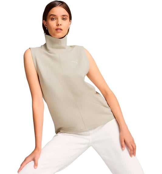 Casual Vest_Women_PUMA Her Turtleneck Vest Tr