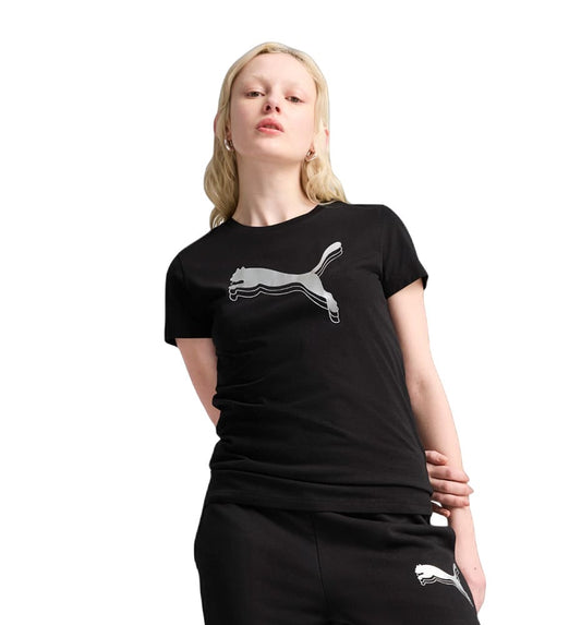 Puma Ess Metallic Tee Women's Casual M/c T-Shirt