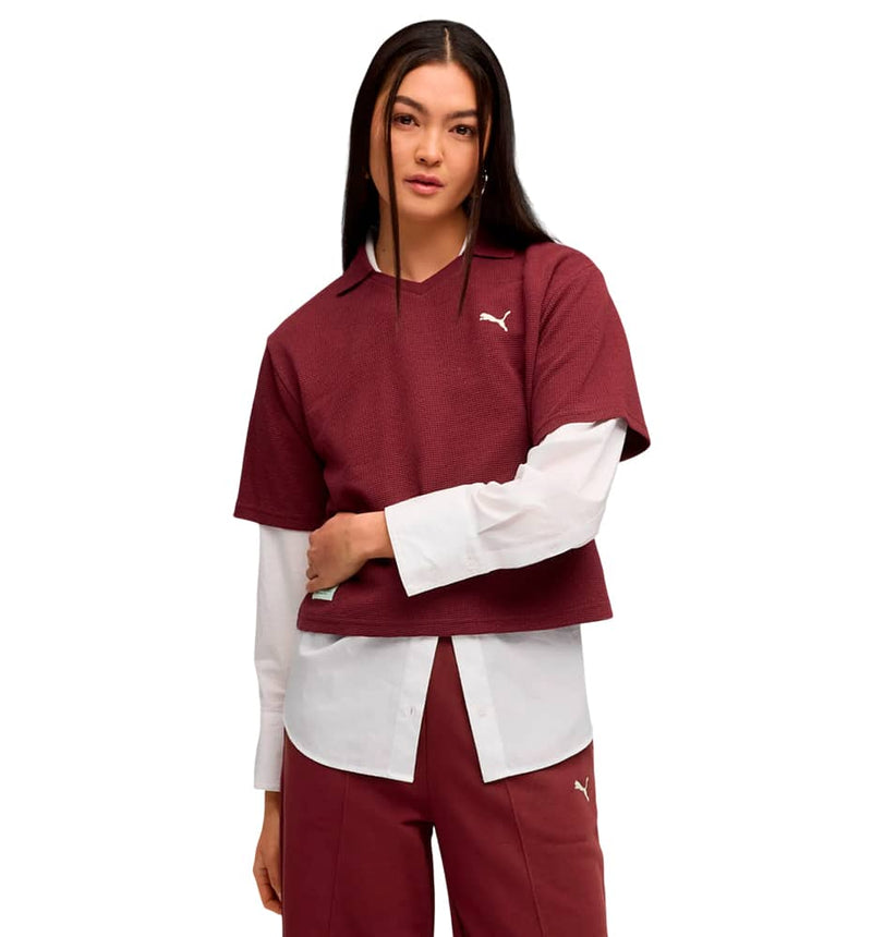 T-shirt M/C Casual Puma Class Relaxed Pinnacle Polo