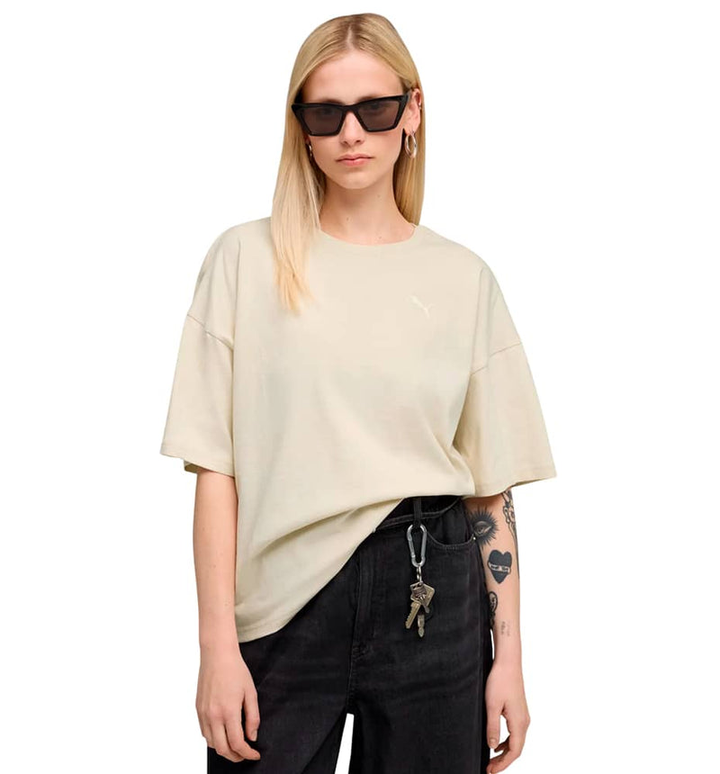 Camiseta M/C Casual Puma Her Oversized Tee