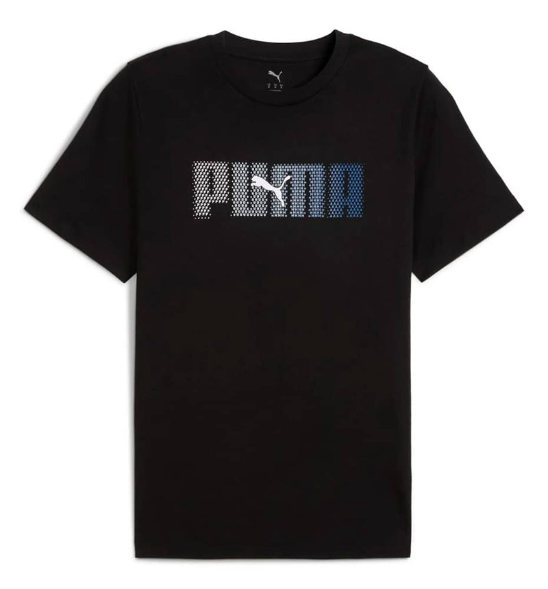 Camiseta M/C Casual Puma Ess Logo Lab Tee