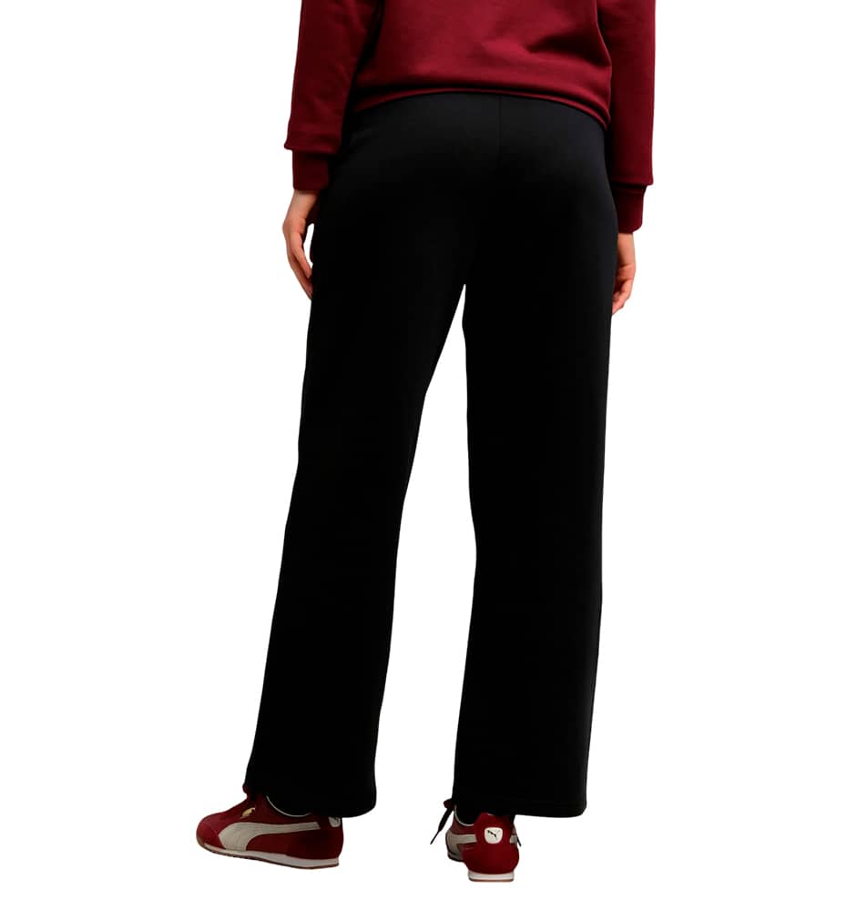 Pantalón Casual_Mujer_PUMA High-waist Straight Pants Fl Op