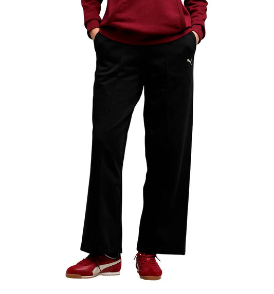 Pantalón Casual_Mujer_PUMA High-waist Straight Pants Fl Op