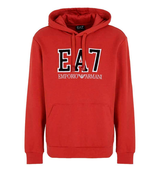 Hoodie Casual Hooded Sweatshirt_Men_ARMANI EA7 Plush