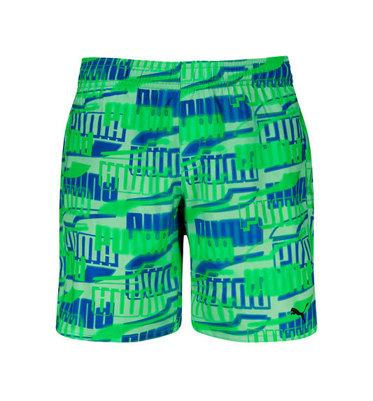 Puma Swim Boys Printed All Over Swimsuit