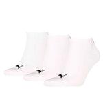 Puma Unisex Sneaker Plain 3p Casual Socks