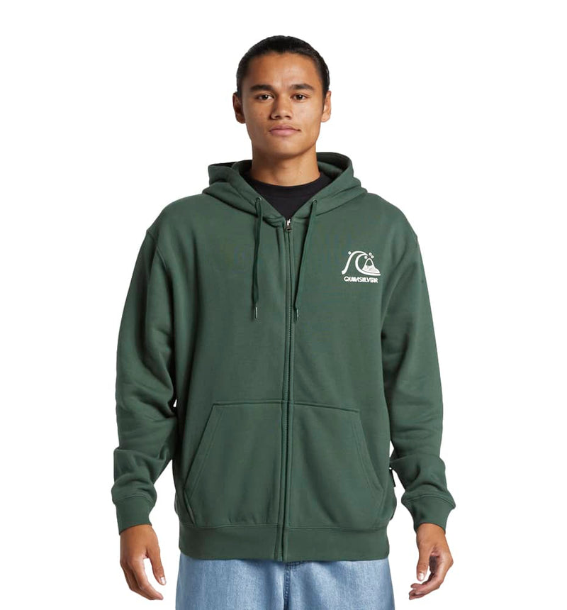 Hoodie Sudadera Capucha Casual Quiksilver Graphic Zip Hoodie