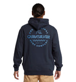 Quiksilver Graphic Zip Hoodie Casual Sweatshirt