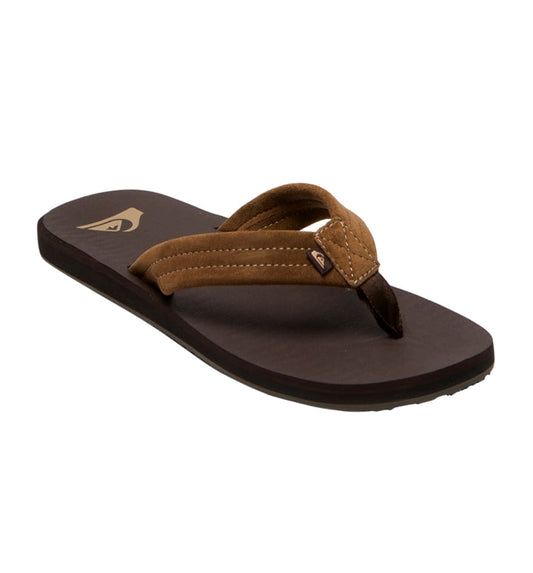 Men's Bath Flip Flops QUIKSILVER Carver Suede Core