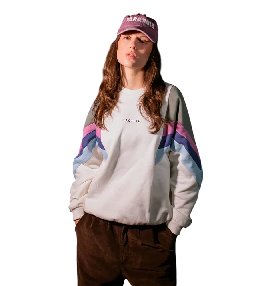 Sudadera Casual_Mujer_KAOTIKO Crew Ginger