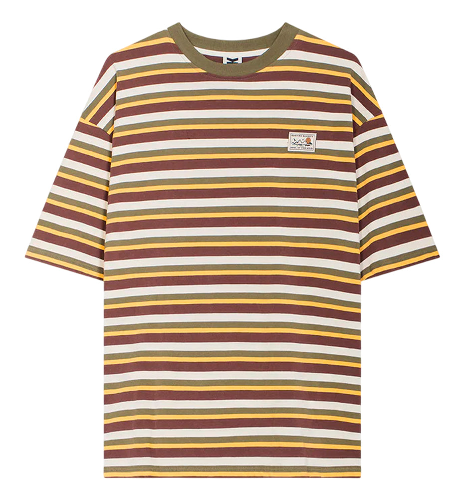 Camiseta Casual_Unisex_KAOTIKO Western Stripes