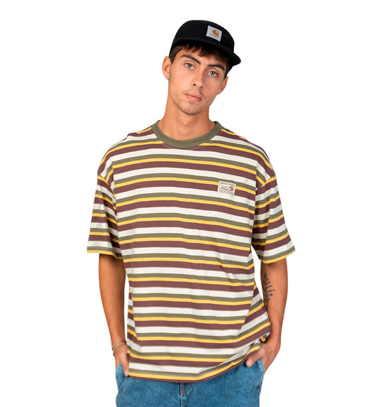 Camiseta Casual_Unisex_KAOTIKO Western Stripes