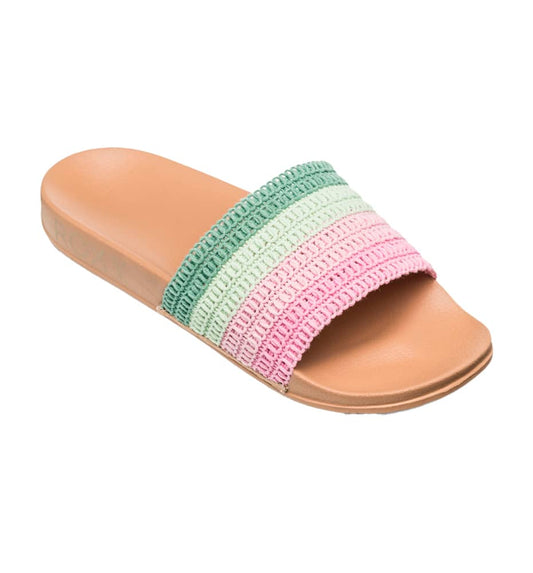 ROXY Slippy IV Crochet Women's Bathroom Flip Flops