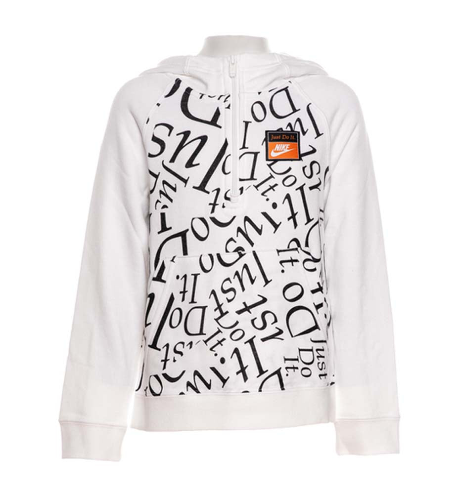 Sudadera blanca just online do it