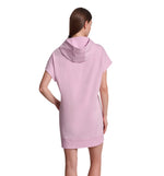 DKNY Collegiate Logo Casual Hooded Dress