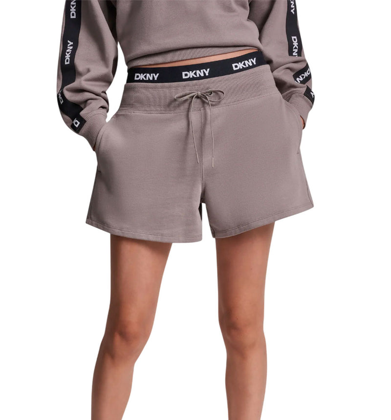 Pantalón Corto Casual Dkny Logo Clásico en Elastico