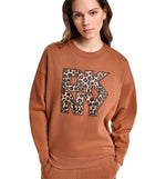 Sudadera Casual Dkny Stacked Puff Outline Animal