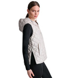 Chaleco Casual Dkny Diamon Quilt High Low