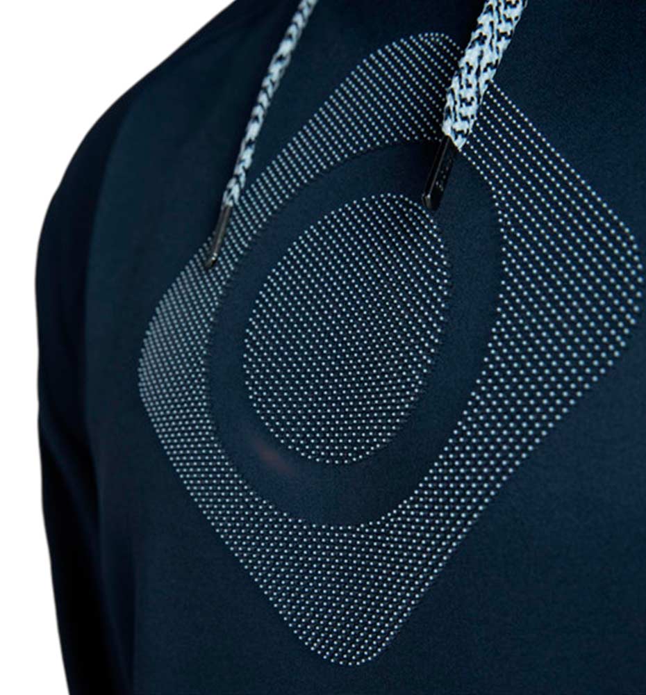 Hoodie Sudadera Capucha Outdoor Izas Duero Unisex V3