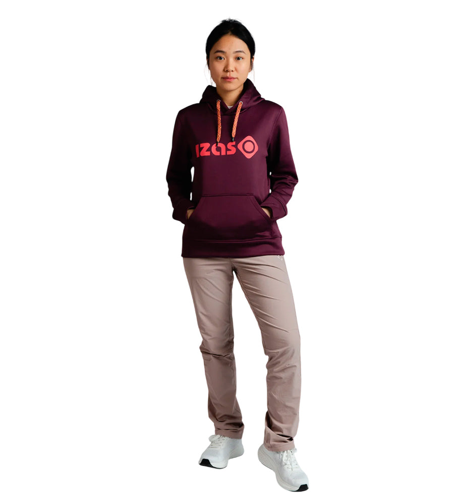 Hoodie Sudadera Capucha Outdoor_Mujer_IZAS Duero W V4