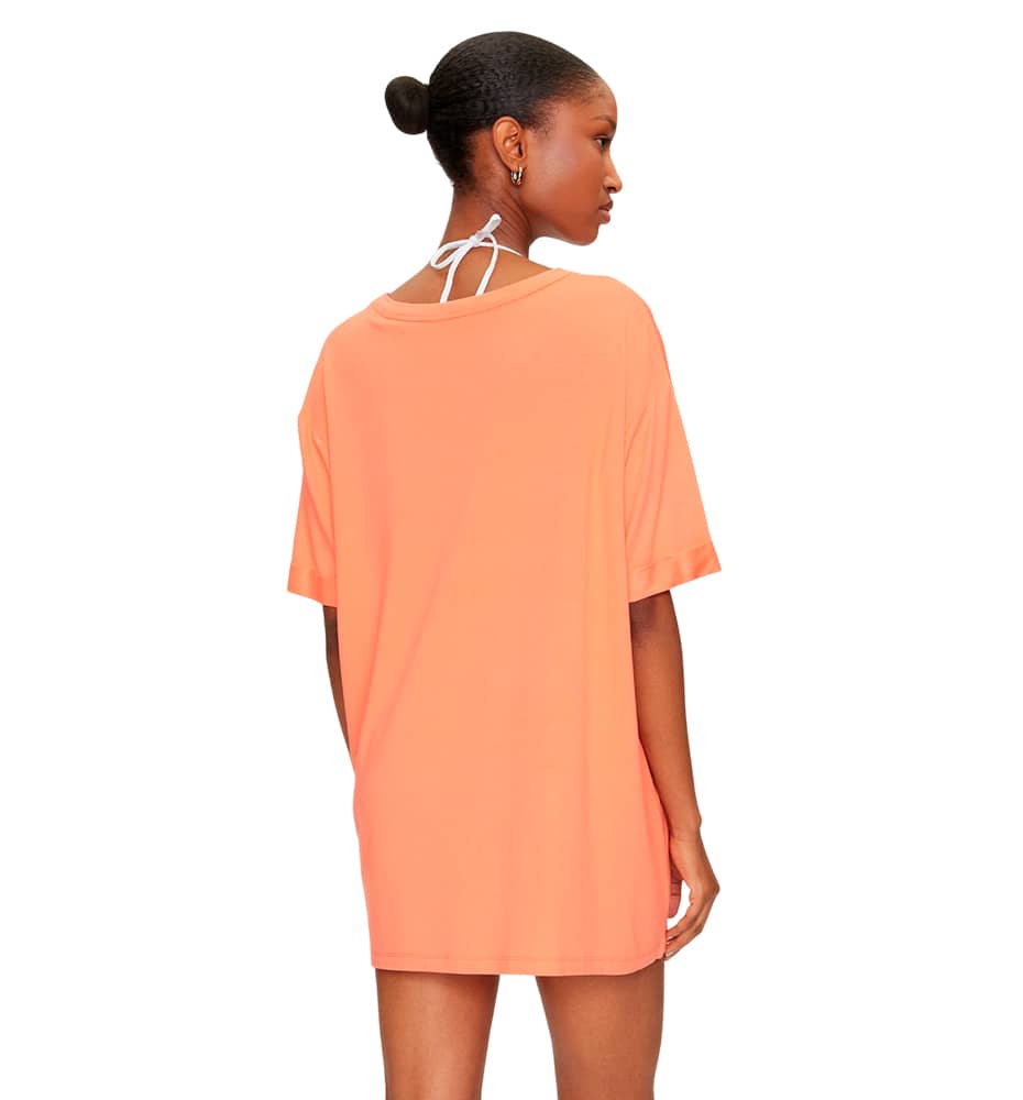 Casual Long T-Shirt_Women_Guess Logo Long SS Tee