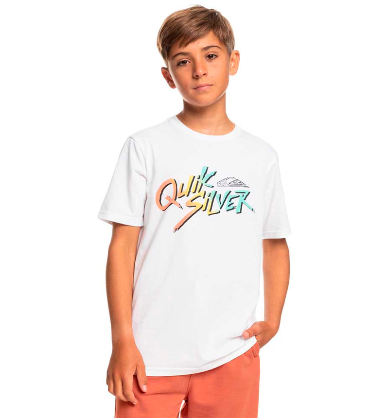 T-shirt M/C Casual Quiksilver Signature Move Ss Yth