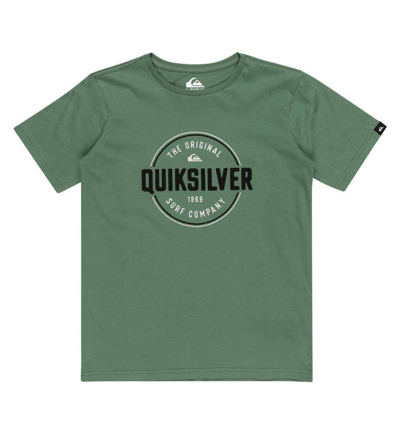T-shirt M/C Casual Quiksilver Circle Up Ss Youth