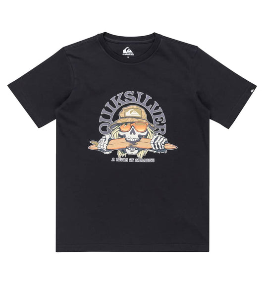 T-shirt M/c Casual_Child_QUIKSILVER Ev Skull Feast Ss Yth