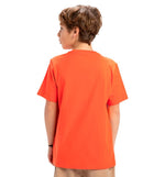 Camiseta M/C Casual Quiksilver Ev Skull Feast Ss Yth