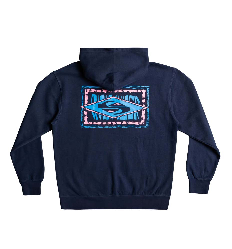 Hoodie Casual Hooded Sweatshirt_Men_QUIKSILVER Neon Slab