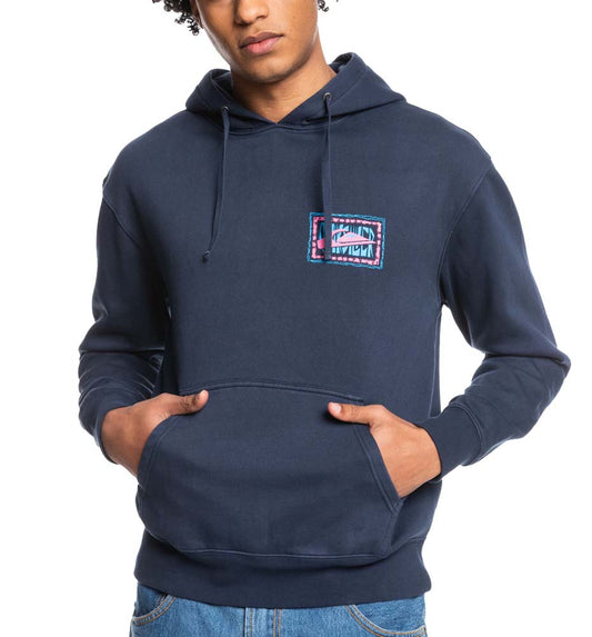 Hoodie Sudadera Capucha Casual_Hombre_QUIKSILVER Neon Slab
