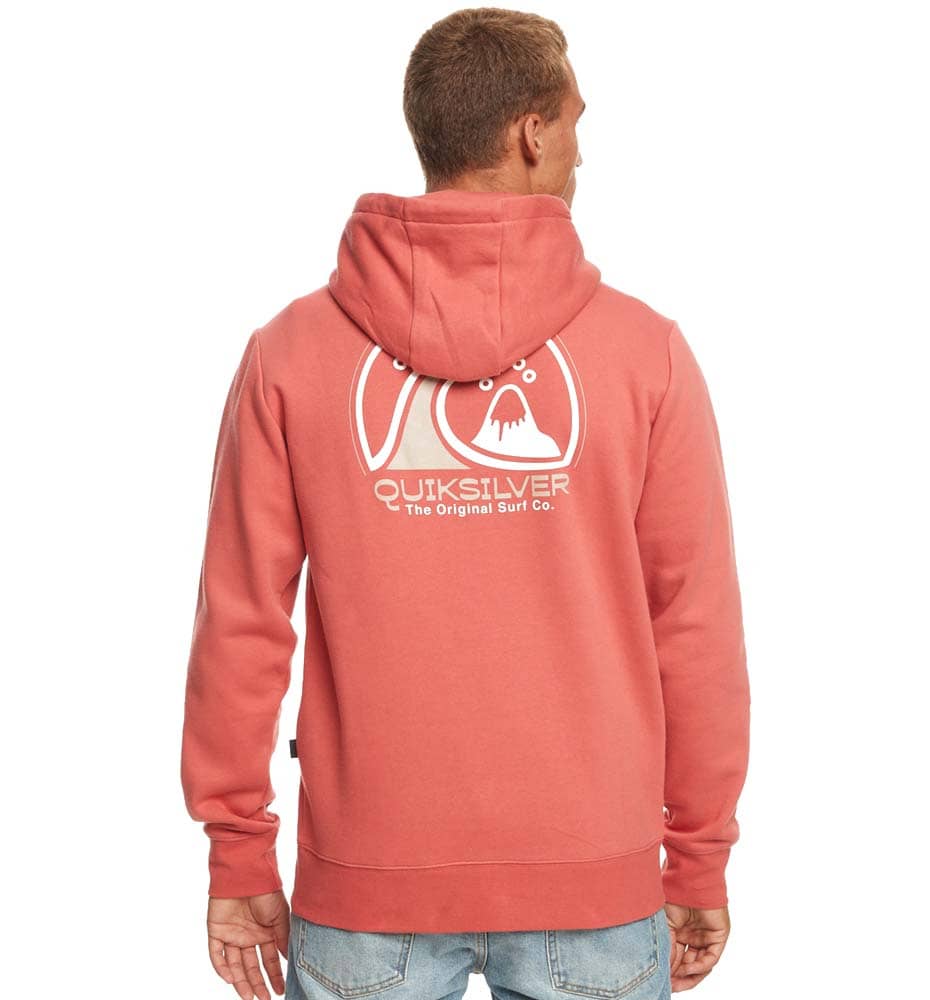 Hoodie Casual Hooded Sweatshirt_Men_QUIKSILVER Clean Circle Hoodie