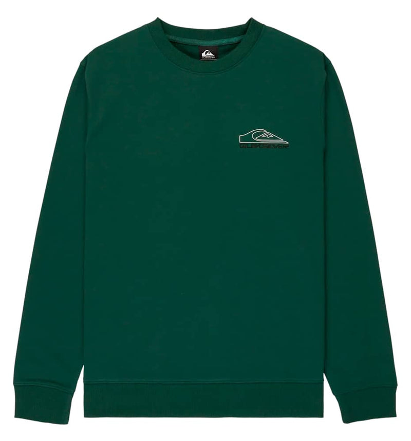Quiksilver Basic Graphic Crew Casual Sweatshirt