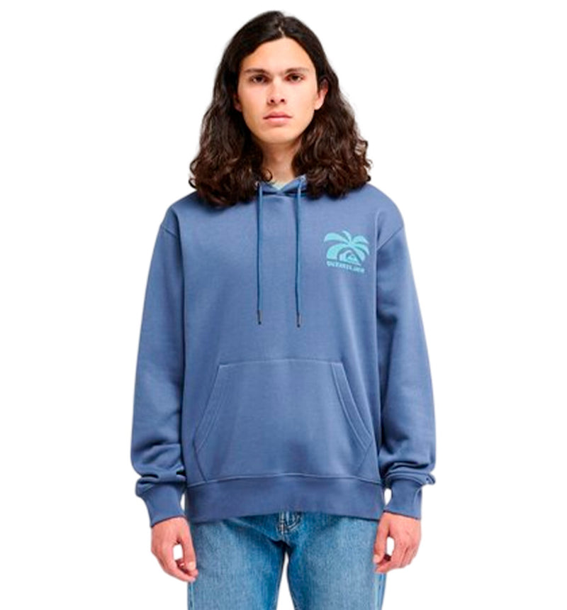 Hoodie Capucha Casual Quiksilver Salt Water Palm Rise