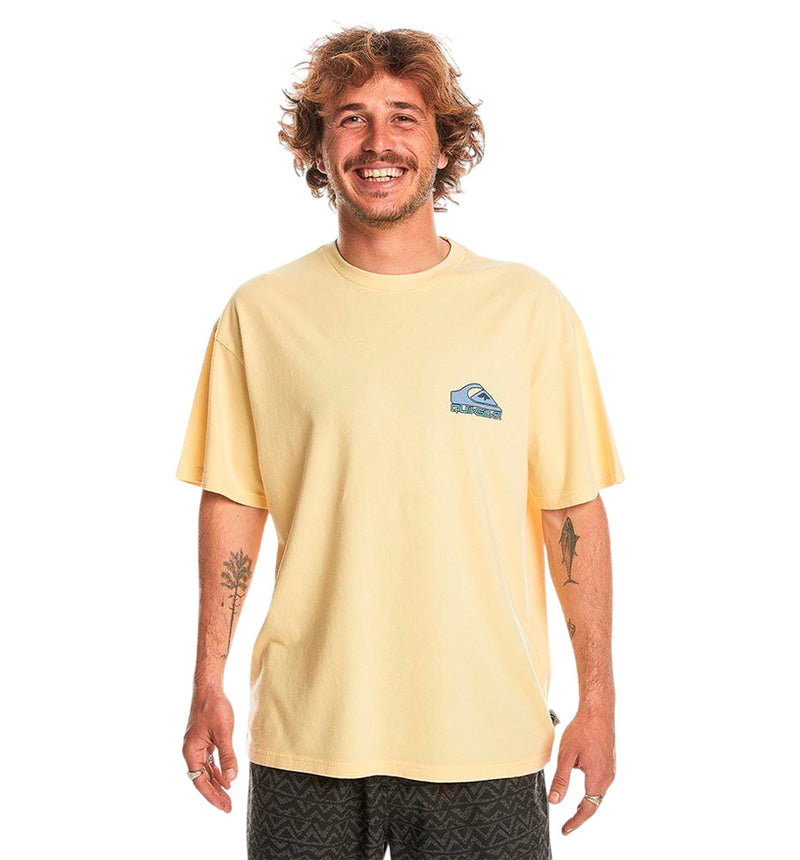 Quiksilver Take Us Back Logo Casual T-Shirt