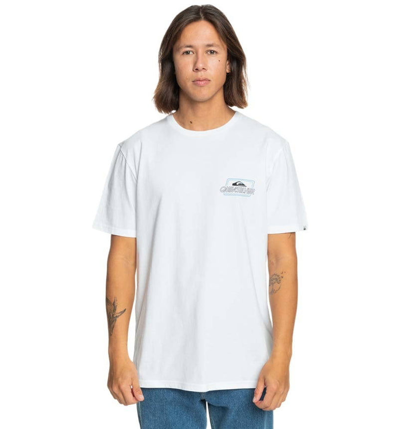 Quiksilver Line By Line Casual M/C T-shirt