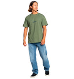 Camiseta M/C Casual Quiksilver Qs Simple Lettring Ss