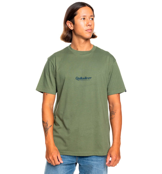 T-shirt M/c Casual_Men_QUIKSILVER Qs Simple Lettring Ss