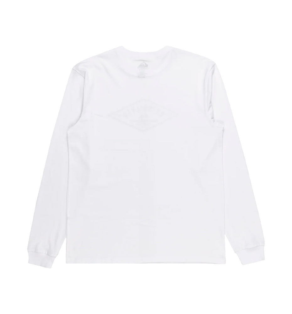 T-shirt M/l Casual_Men_QUIKSILVER Qs Diamond Logo Ls