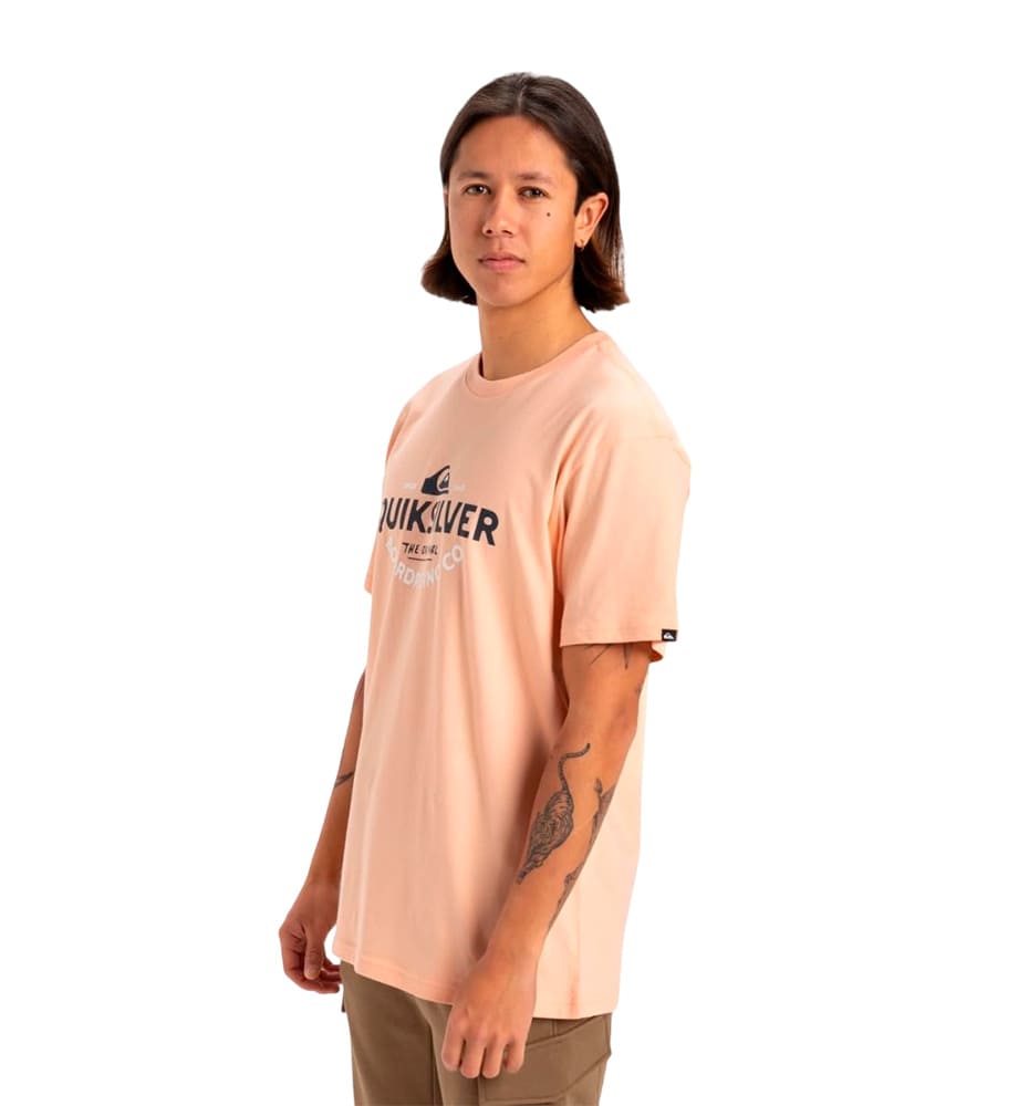 Camiseta M/c Casual_Hombre_QUIKSILVER Typed Out Ss