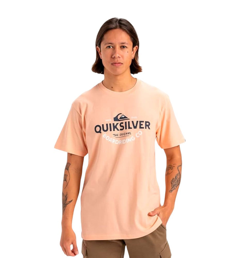 T-shirt M/C Casual Quiksilver Typed Out Ss