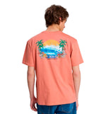 Camiseta Casual Quiksilver Ev Barrel Paradise