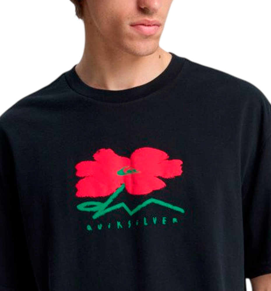 Camiseta Casual Quiksilver Structured Flower Ss