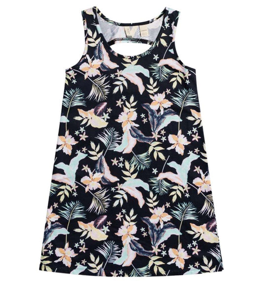 Casual Dress_Girl_ROXY Flower Shadow Dress