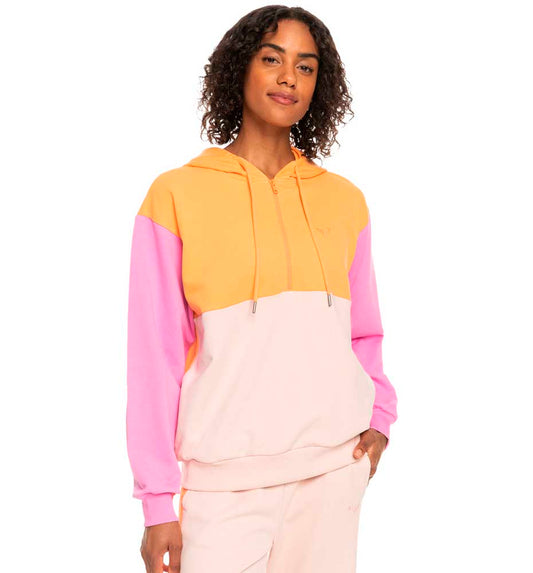 Hoodie Casual_Women_ROXY Essential Energy Cblock Hoodie