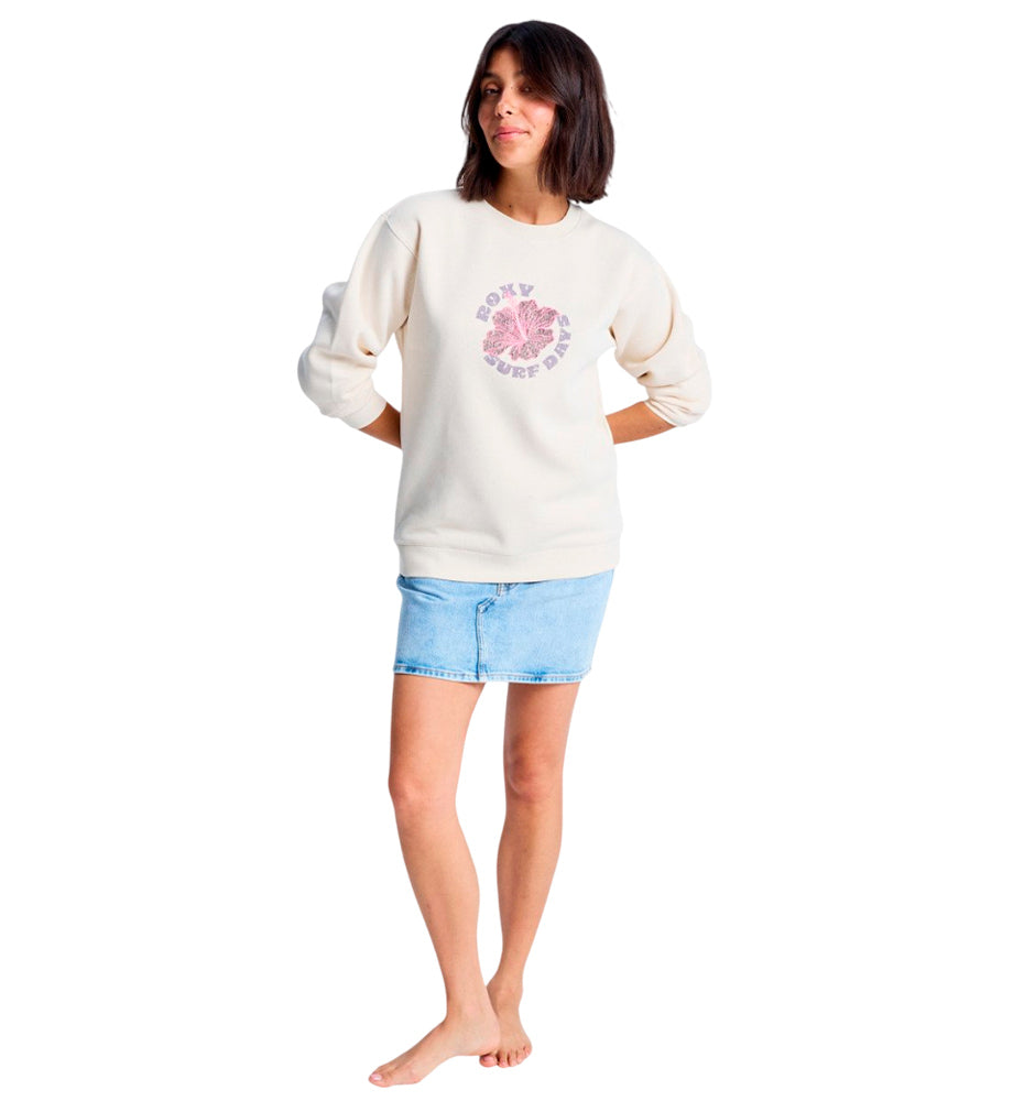 Sudadera Casual_Mujer_ROXY Surf Stoked Crew Brushed Vint