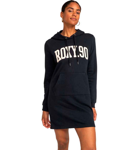 Hoodie Dress Casual Hooded Sweatshirt_Woman_ROXY Half Time
