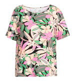 T-shirt M/C Casual Roxy Flowers For Life