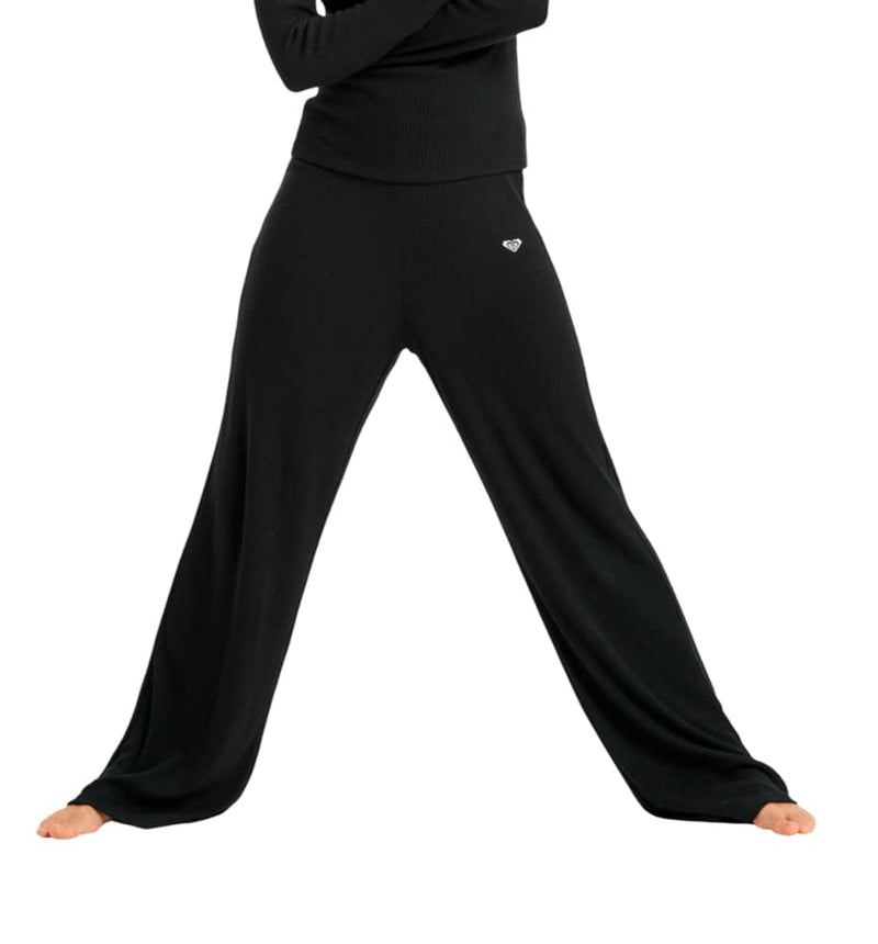 Pantalón Casual Roxy Rise & Vibe New Rib Wide Leg